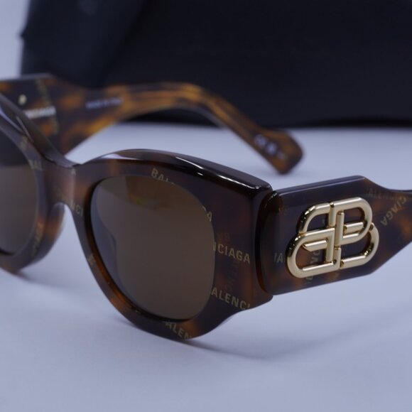 Final Price! Balenciaga BB0070S 007 Havana/Brown Sunglasses main image 5